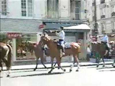 Caballos In Paris